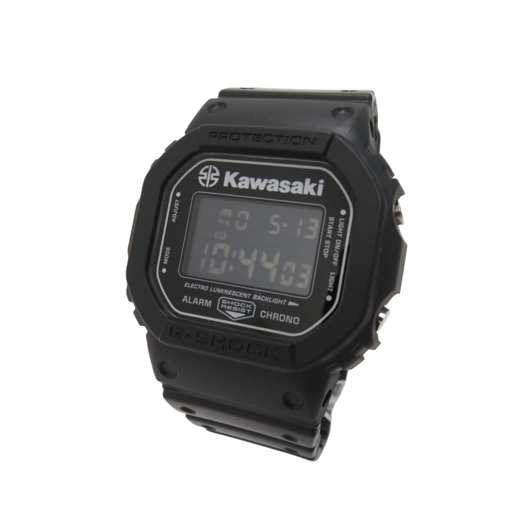 CASIO G-SHOCK カシオ ジーショック ×KAWASAKI DW-5600VT プラザエディション 腕時計 ブラック系 [240101172618]_画像1
