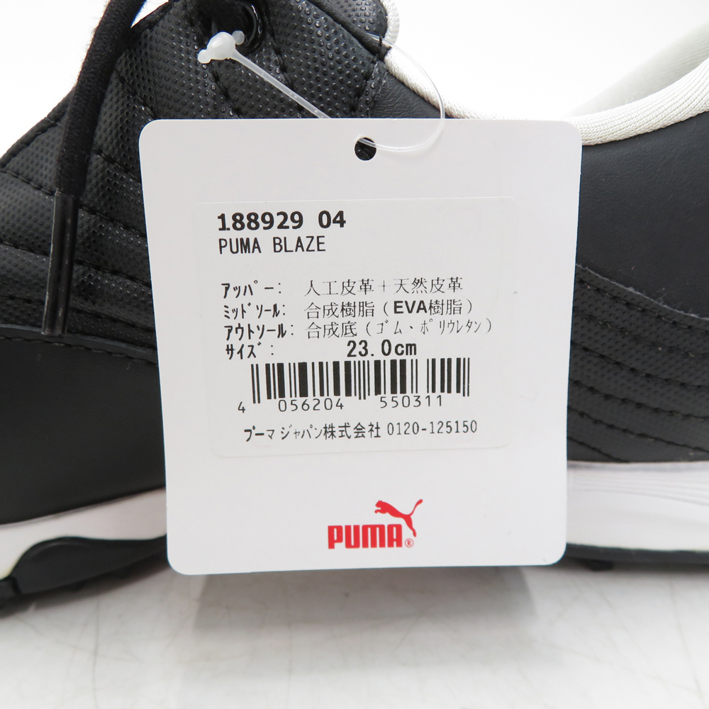 【新品】PUMA GOLF プーマゴルフ 188929 04　Blaze ゴルフシューズ ブラック系 23cm [240101192214] ゴルフウェア レディース_画像9