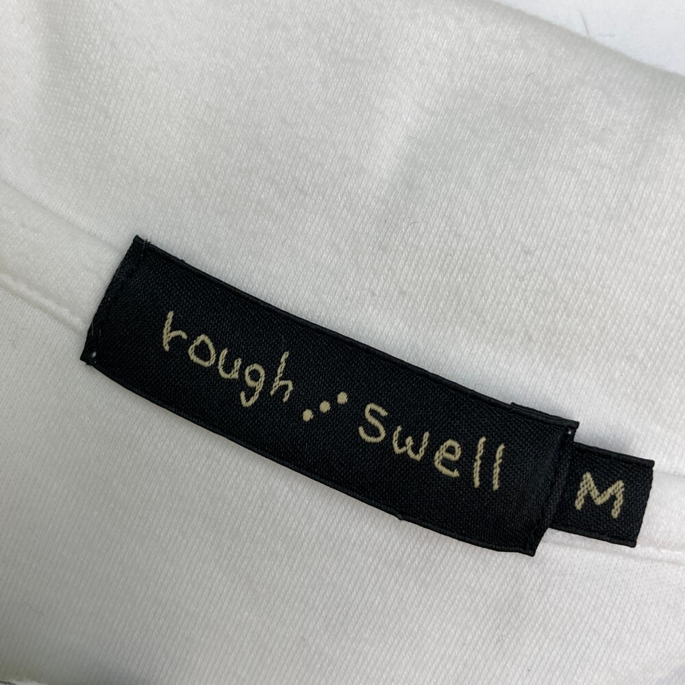 ROUGH&SWELL ラフアンドスウェル RSM-17065 襟付き 半袖Tシャツ ホワイト系 M [240101192772] ゴルフウェア メンズ_画像5
