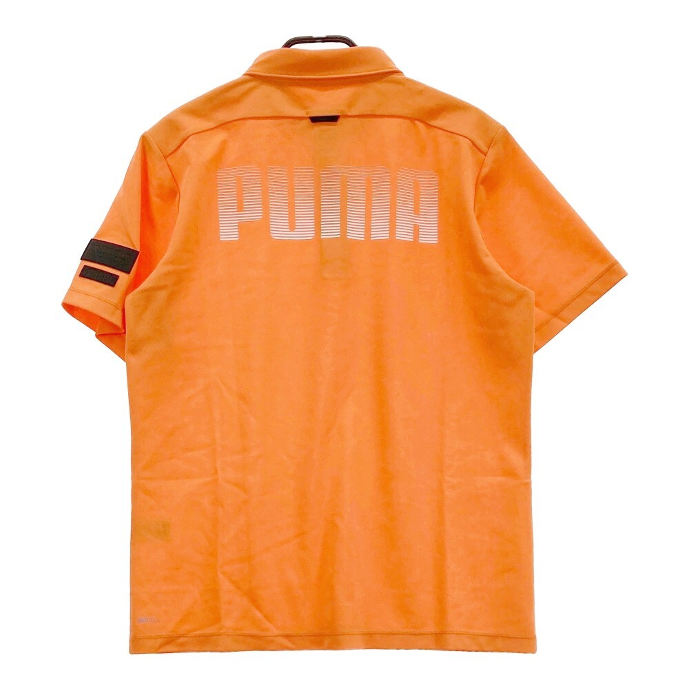 PUMA GOLF プーマゴルフ 半袖ポロシャツ オレンジ系 XXL [240101194261] ゴルフウェア メンズ_画像2