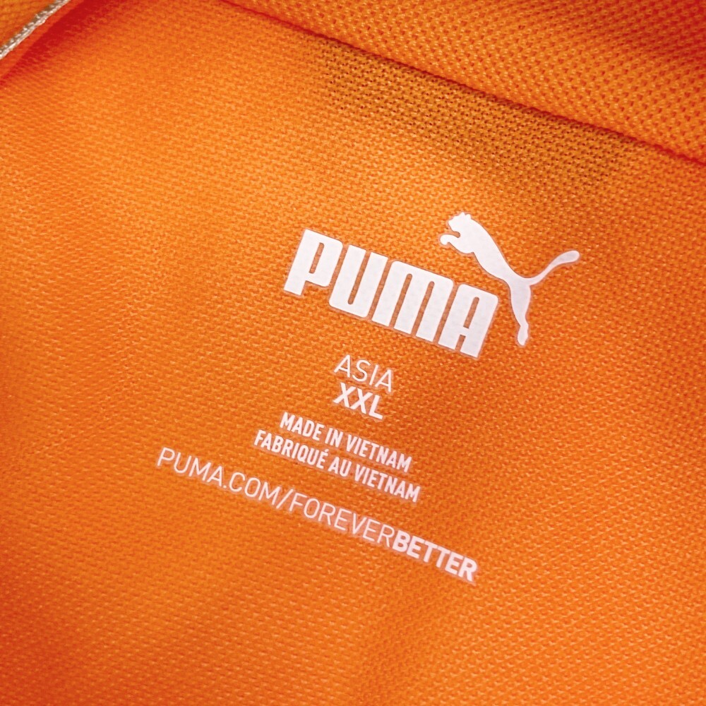 PUMA GOLF プーマゴルフ 半袖ポロシャツ オレンジ系 XXL [240101194261] ゴルフウェア メンズ_画像5