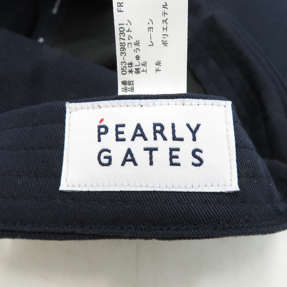 PEARLY GATES パーリーゲイツ 2023年モデル キャップ ネイビー系 FR [240101189613] ゴルフウェア_画像5