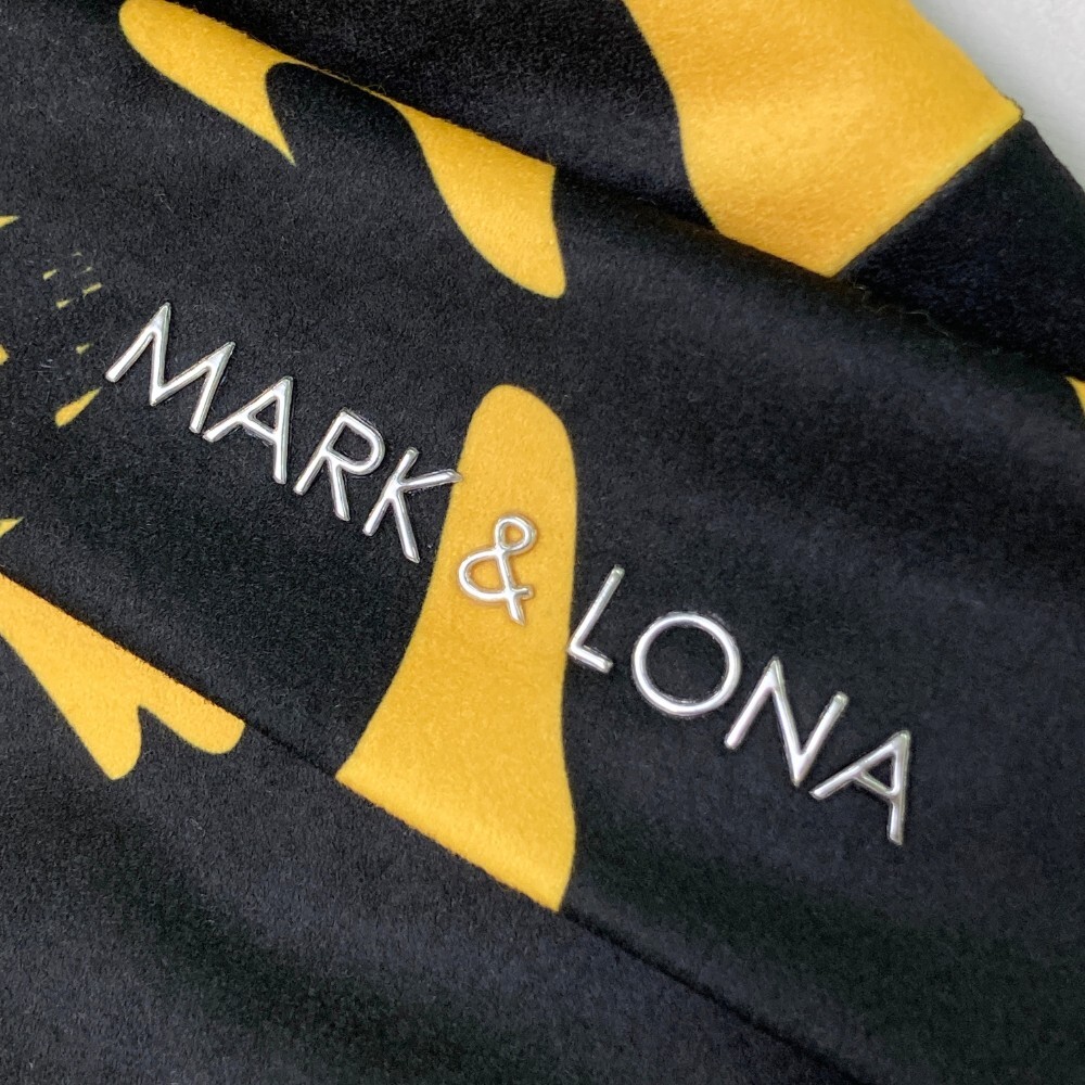 【新品】MARK&LONA マークアンドロナ タートルネック 長袖Tシャツ 総柄 グレー系 50 [240101195932] ゴルフウェア メンズ_画像4