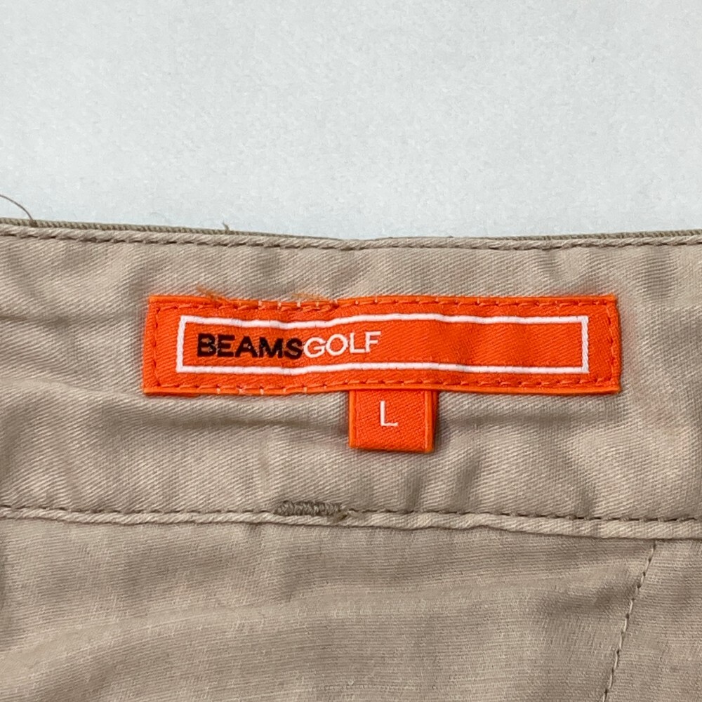 BEAMS GOLF ビームスゴルフ ストレッチパンツ ベージュ系 L [240101191948] ゴルフウェア メンズ_画像3