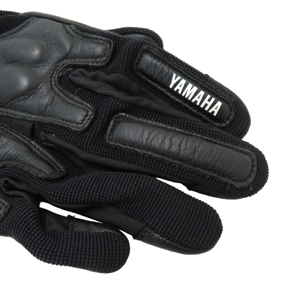 [1 jpy ]KUSHITANI Kushitani YAT48K air collect glove YAMAHA black group M [240101084155]