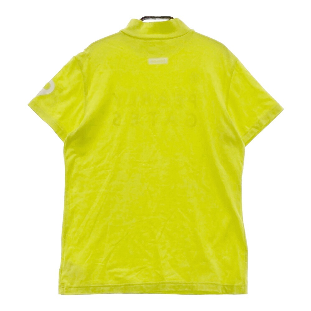 【1円】PEARLY GATES パーリーゲイツ 2021年モデル ハイネック 半袖Tシャツ グリーン系 2 [240001973927] レディース_画像2