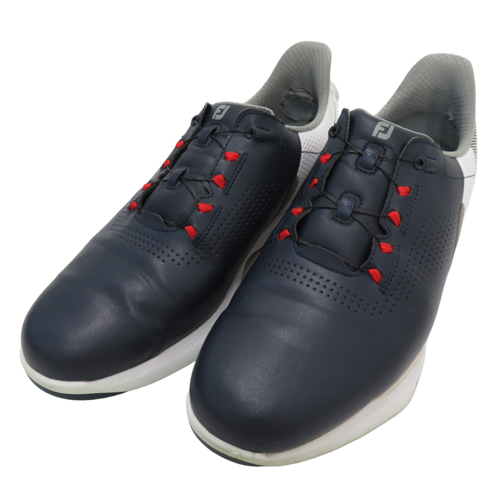 FOOT JOY フットジョイ 2022年モデル 55447J スパイクレス ゴルフシューズ FUEL BOA ネイビー系 26.5 [240101196127] ゴルフウェア メンズ