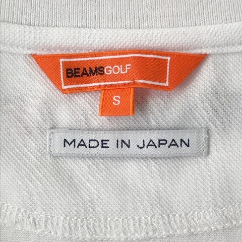 【1円】BEAMS GOLF ビームスゴルフ 半袖ポロシャツ ホワイト系 S [240001896412] レディースの画像4