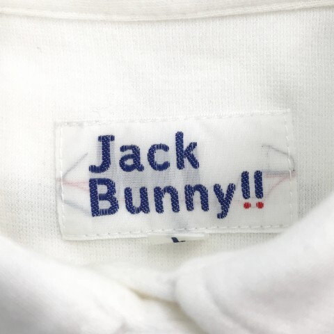 【1円】JACK BUNNY ジャックバニー 長袖ポロシャツ ホワイト系 1 [240001974174] レディースの画像6