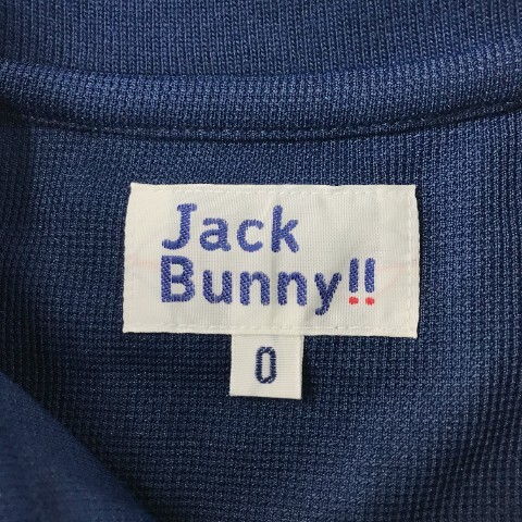 【1円】JACK BUNNY ジャックバニー 長袖ポロシャツ ネイビー系 0 [240001980942] レディースの画像5