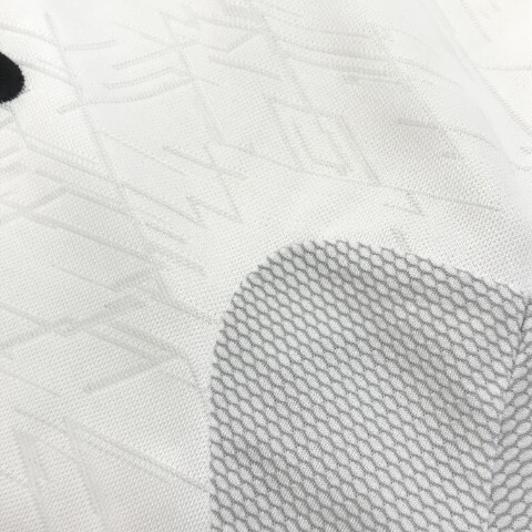 [1 иен ]OAKLEY Oacley рубашка-поло с коротким рукавом общий рисунок оттенок белого M [240101007433] мужской 