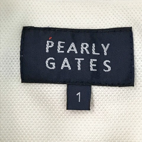 【1円】PEARLY GATES パーリーゲイツ 半袖ポロシャツ HOTSHOT ホワイト系 1 [240101012495] レディースの画像4