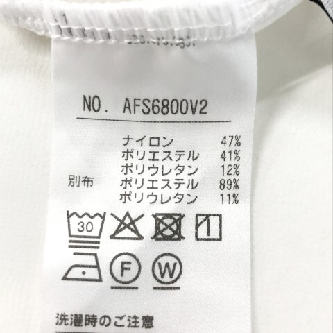 【1円】AND PER SE アンパスィ 長袖インナーTシャツ ホワイト系 S [240101028022] レディース_画像6