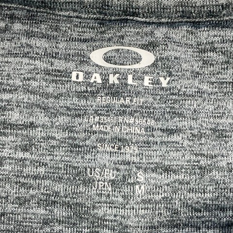 【1円】OAKLEY オークリー 2022年モデル 長袖Tシャツ グレー系 M [240101061994] メンズの画像6