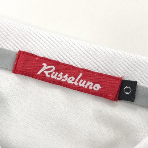 【1円】RUSSELUNO ラッセルノ RSW-52122 長袖ポロシャツ ルチャ ホワイト系 0 [240001870964] レディースの画像5