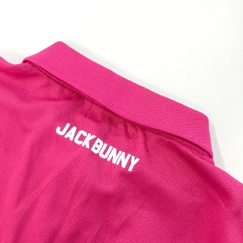 【1円】JACK BUNNY ジャックバニー 半袖ポロシャツ ピンク系 0 [240001881182] レディースの画像4