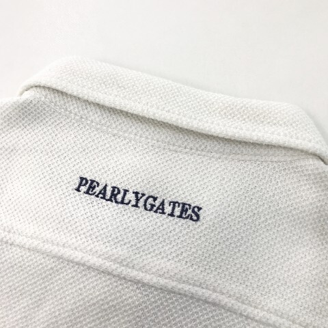 【1円】PEARLY GATES パーリーゲイツ 半袖ポロシャツ ホワイト系 1 [240001895787] レディースの画像4