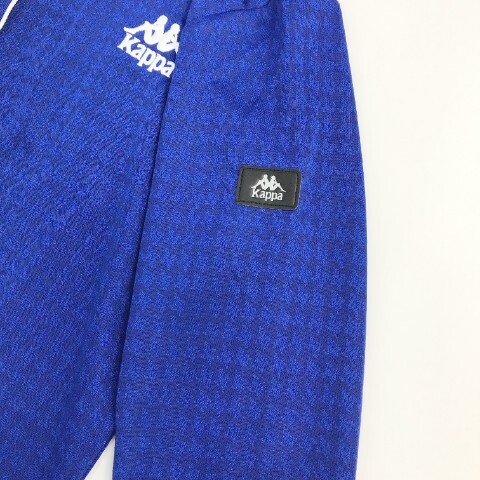 【1円】KAPPA GOLF(AW) カッパゴルフ 長袖ポロシャツ 千鳥柄 ブルー系 L [240001977512] レディース_画像4