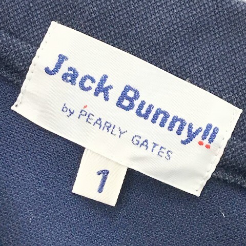 【1円】JACK BUNNY ジャックバニー 半袖ポロシャツ ネイビー系 1 [240001993516] レディース_画像5