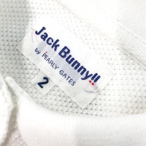 【1円】JACK BUNNY ジャックバニー 半袖ポロシャツ ホワイト系 2 [240001993731] レディース_画像5