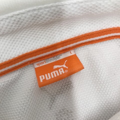 【1円】PUMA GOLF プーマゴルフ 半袖ポロシャツ ホワイト系 L [240001996496] レディース_画像4