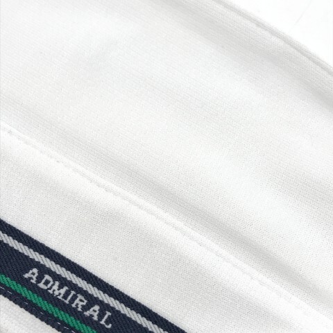 【1円】ADMIRAL アドミラル 半袖ポロシャツ ホワイト系 M [240101000912] メンズ_画像9