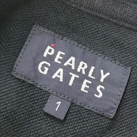 【1円】PEARLY GATES パーリーゲイツ 055-8160202 半袖ポロシャツ ネイビー系 1 [240101002233] レディース_画像6