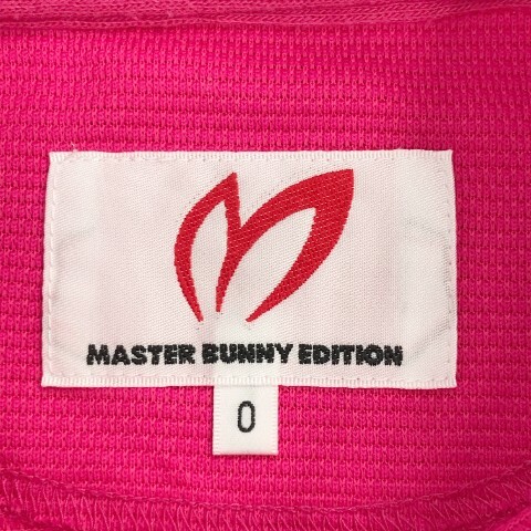 【1円】MASTER BUNNY EDITION マスターバニーエディション 半袖ポロシャツ ピンク系 0 [240101005925] レディース_画像5