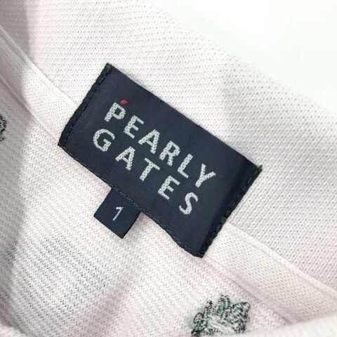 【1円】PEARLY GATES パーリーゲイツ 半袖ポロシャツ 刺繍 ピンク系 1 [240101010229] レディース_画像5