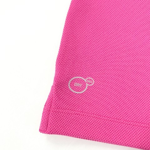 [1 jpy ]PUMA GOLF Puma Golf polo-shirt with short sleeves pink series L [240101022618] men's 