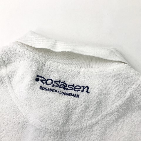 【1円】ROSASEN ロサーセン 045-29450 半袖ポロシャツ パイル ホワイト系 M [240101084409] レディース_画像5