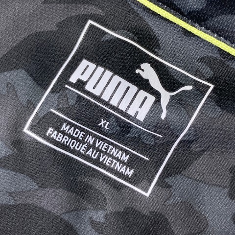 【1円】PUMA GOLF プーマゴルフ 半袖ポロシャツ ボタンダウン グレー系 XL [240101090300] メンズ_画像4