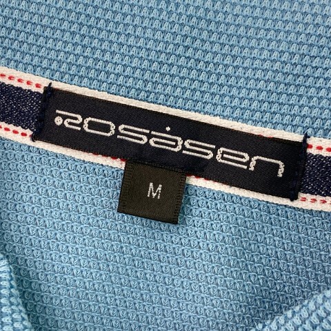 【1円】ROSASEN ロサーセン 半袖　ポロシャツ ブルー系 M [240101097196] レディース_画像7