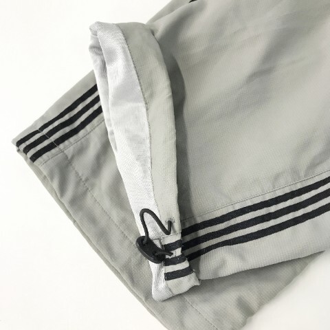 【1円】ADIDAS GOLF アディダスゴルフ パンツ スリーストライプ グレー系 L [240001943703] メンズ_画像3