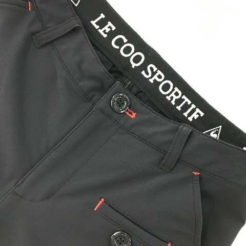 【1円】LE COQ GOLF ルコックゴルフ パンツ ブラック系 7 [240001977026] レディース_画像3