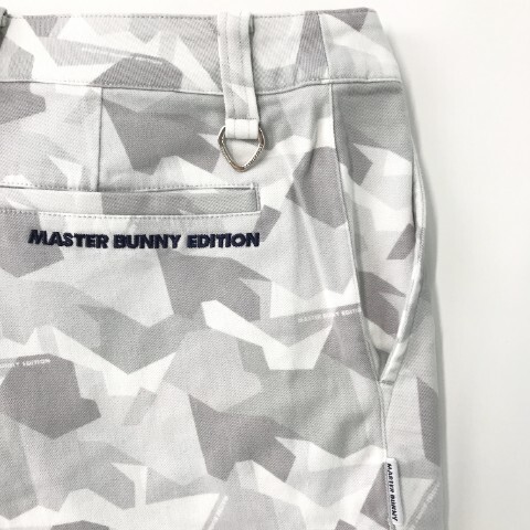 【1円】MASTER BUNNY EDITION マスターバニーエディション 159-6231008 ストレッチパンツ 総柄 グレー系 1 [240001985053]_画像4