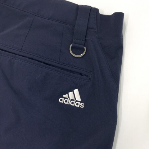 【1円】ADIDAS GOLF アディダスゴルフ ストレッチパンツ ネイビー系 O [240101013537] メンズ_画像3