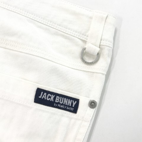 【1円】JACK BUNNY ジャックバニー ストレッチパンツ ホワイト系 1 [240101021021] レディース_画像3