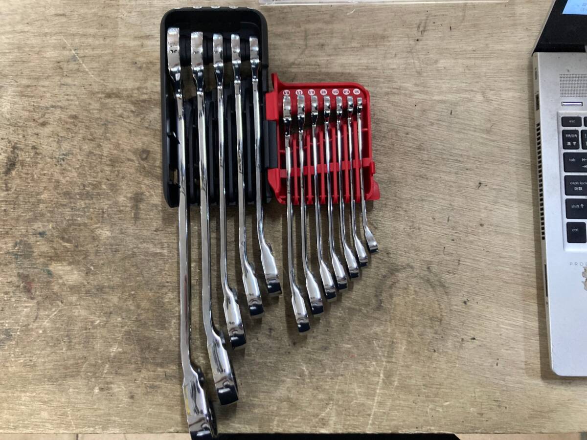 【中古品】MAC TOOLS(マックツール) 1/4"～15/16"コンビネーションレンチ12本組　ITVBWPKNERC0_画像2