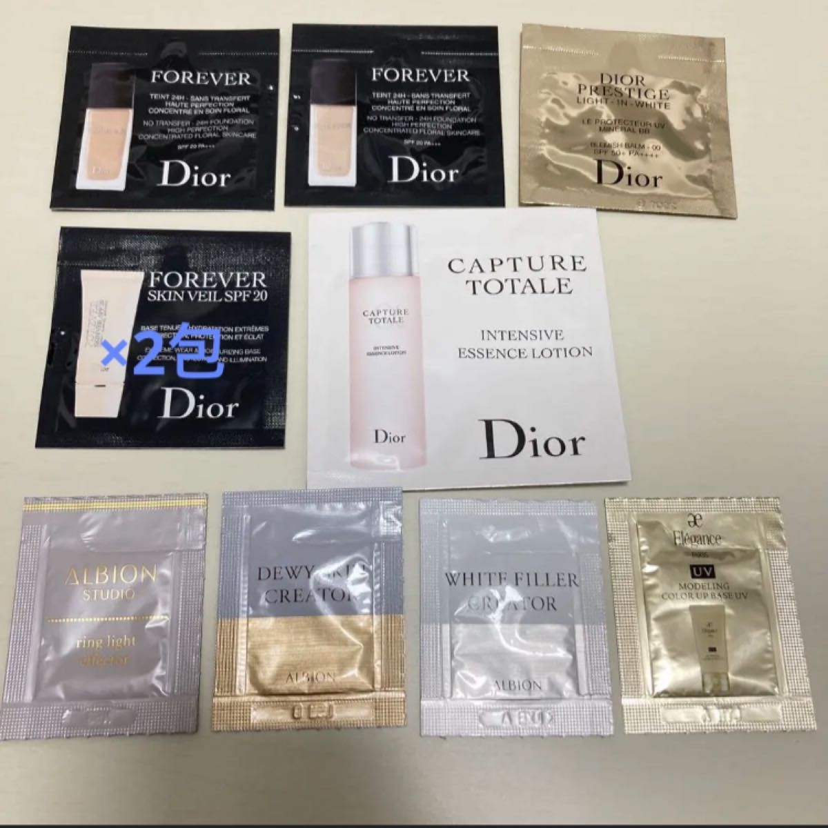 DIOR クレ・ド・ポーボーテ アルビオン エレガンス サンプル