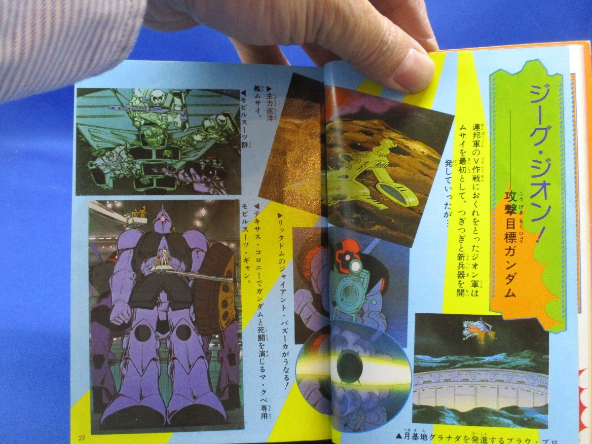 ケイブンシャ 昭和56年 機動戦士 ガンダム 大百科 当時物 コレクション 希少　40310_画像5