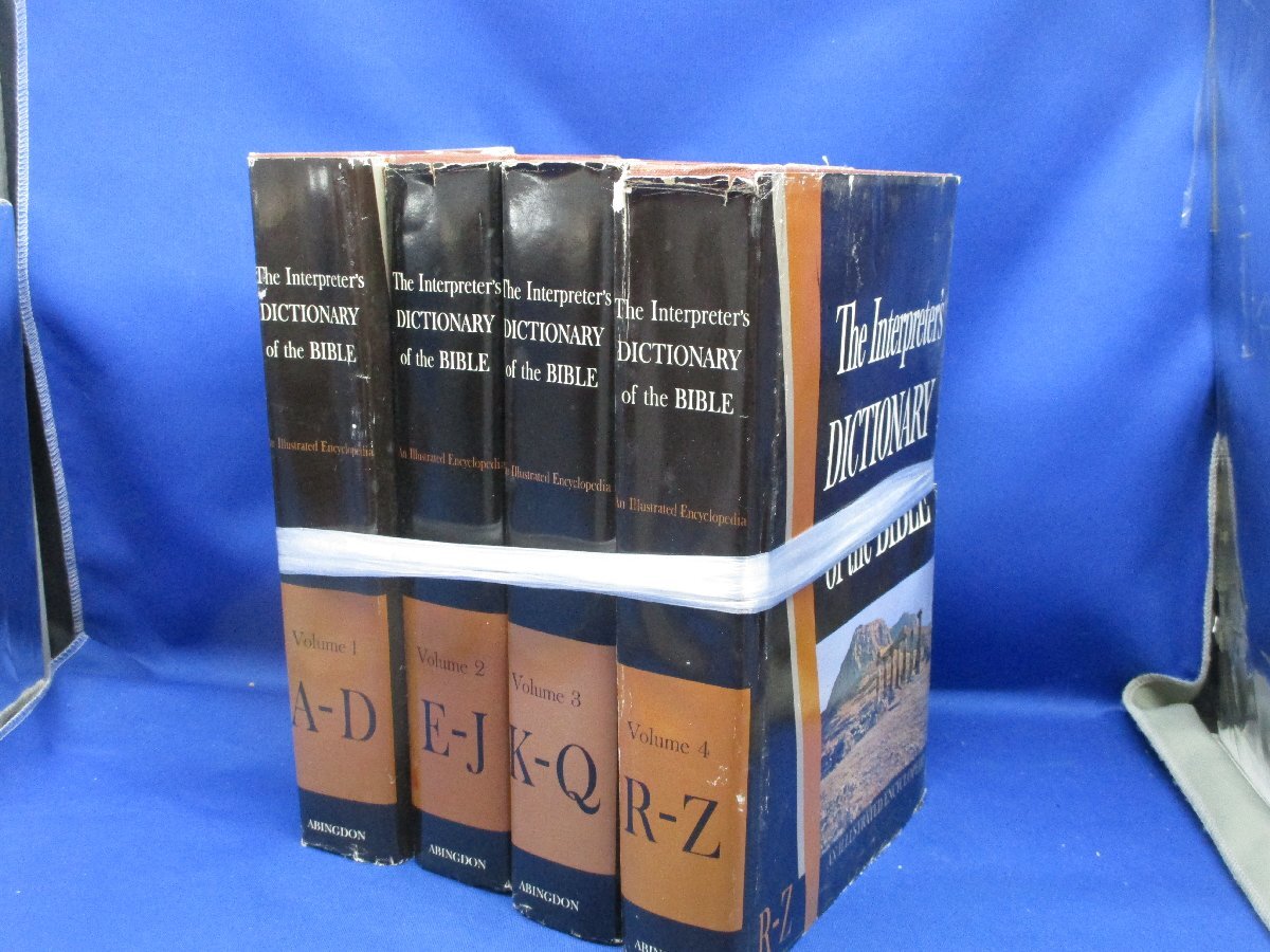 THE INTERPRETER'S DICTIONARY OF THE BIBLE Vol.1~4】 洋書 キリスト教 聖書 53101 - キリスト教 THE INTERPRETER'S DICTIONARY OF THE BIBLE Vol.1~4】 洋書 キリスト教 聖書 53101 - キリスト教