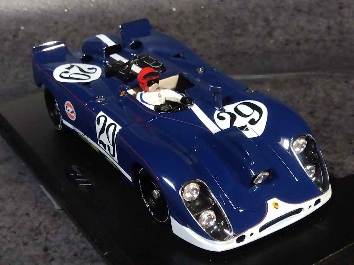 スロットカー 1/32 FLY フライ ポルシェ 908/2 スパイダー 1970年 ル・マン 24時間出走車仕様(栄光のル・マン/カメラカー)＊未走行品_画像4