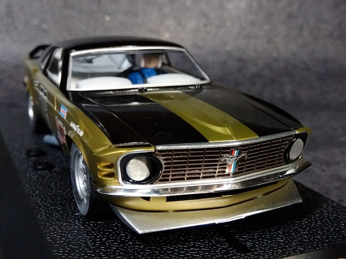 スロットカー 1/32 スケーレックストリック フォード マスタング ボス 302 1972年 トランザムシリーズ 参戦車 (未走行品)の画像4