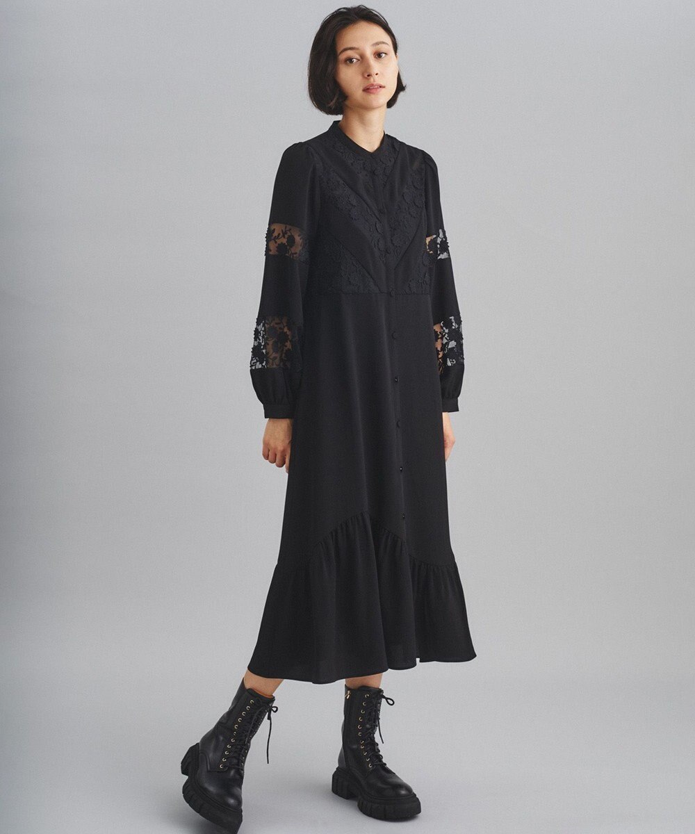  Grace Continental GRACE CONTINENTAL race line switch shirt One-piece race cut Work One-piece black 36