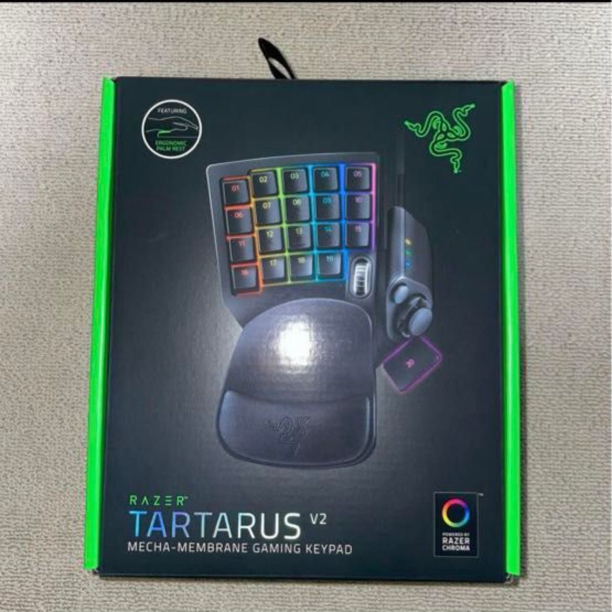【美品】Razer TARTARS V2 片手用ゲーミングキーボード