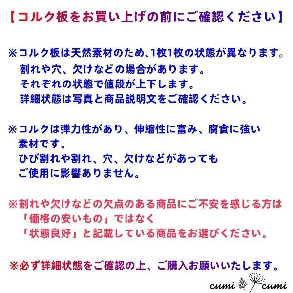 c1033【20×30cm】コルク樹皮 コルク板 バージンコルク 穴あけ/送料無料　チランジア　ビカクシダ　着生ラン　両生類　爬虫類　_画像7