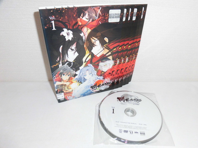 2403-2501◆DVD 閃乱カグラ SHINOVI MASTER 東京妖魔篇 全6巻セット レンタル版_画像1