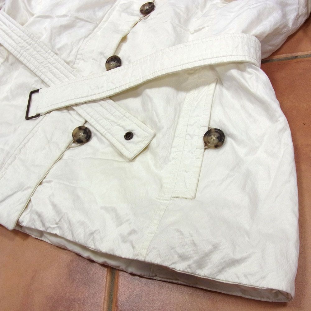 定価10万円以上●MARELLA マレーラ ダウン コート ジャケット ラクーンファー 毛皮 レディース 大きいサイズ 正規品 フーデッド_画像5