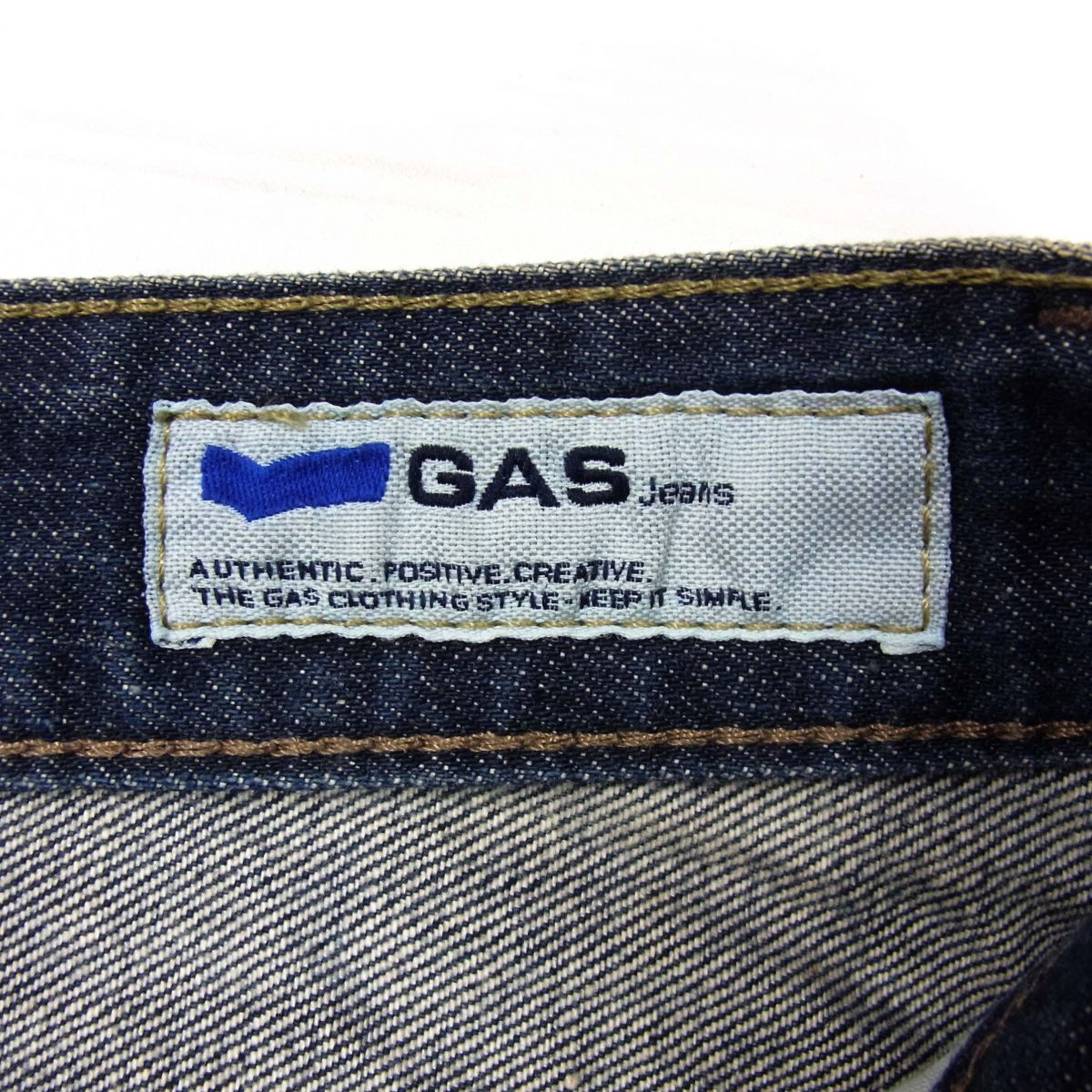 ◆GAS ジーンズ NORTON ダメージ加工 デニムパンツ メンズ_画像9